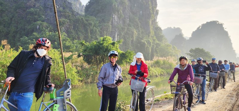 Cycling tour in Ninh Binh