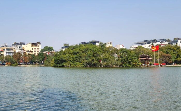 Hoan Kiem Lake at Hanoi Center